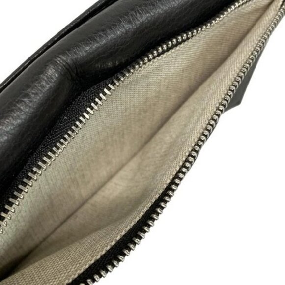 JIMMY CHOO Cooper Black Leather Long Wallet - Picture 4 of 7